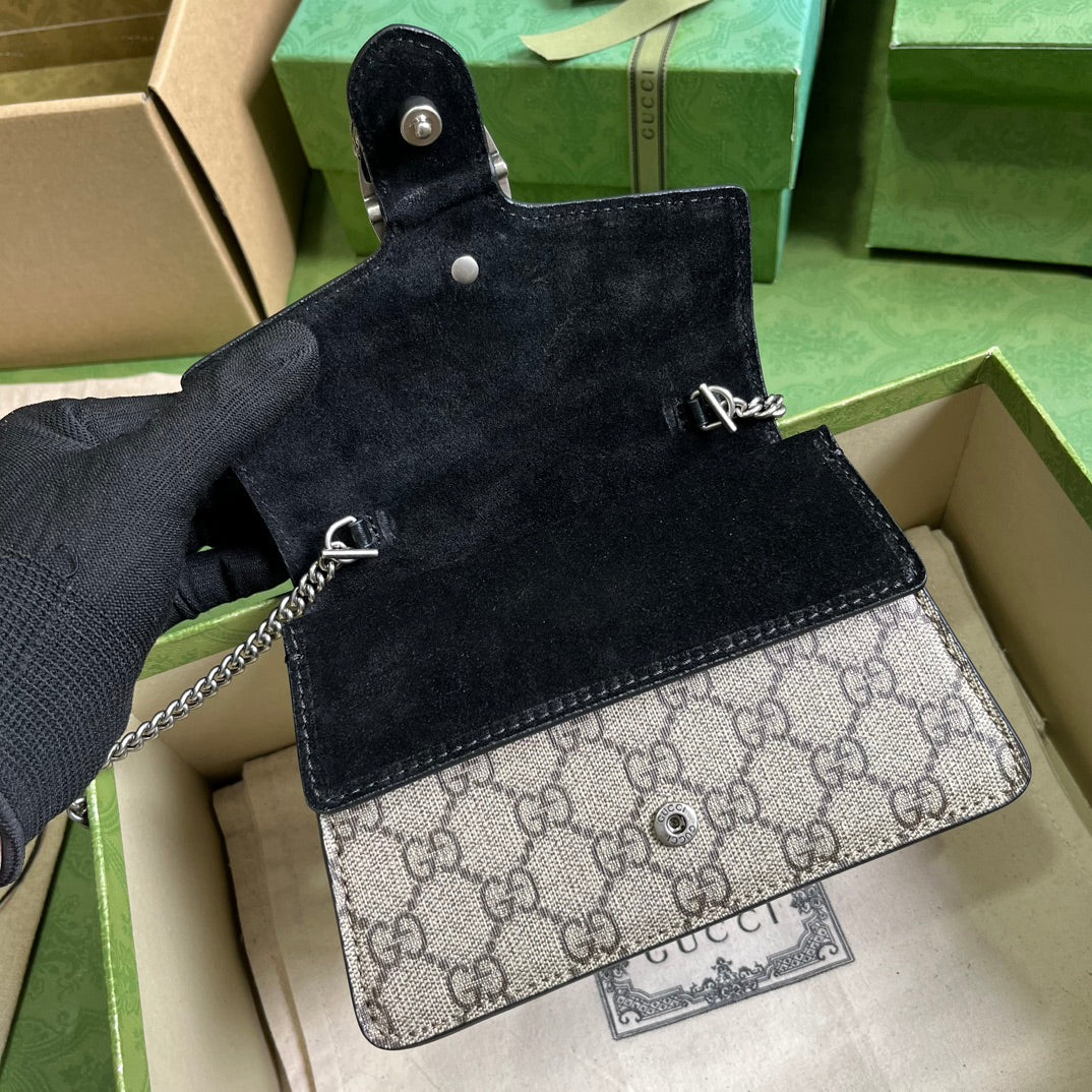 Gucci Mini Top Handle Dionysus  Bag