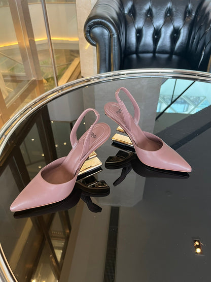 Fendi First Heel Slingbacks