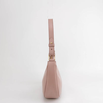 Celine Ava Hobo Pastel Pink Leather Shoulder Bag