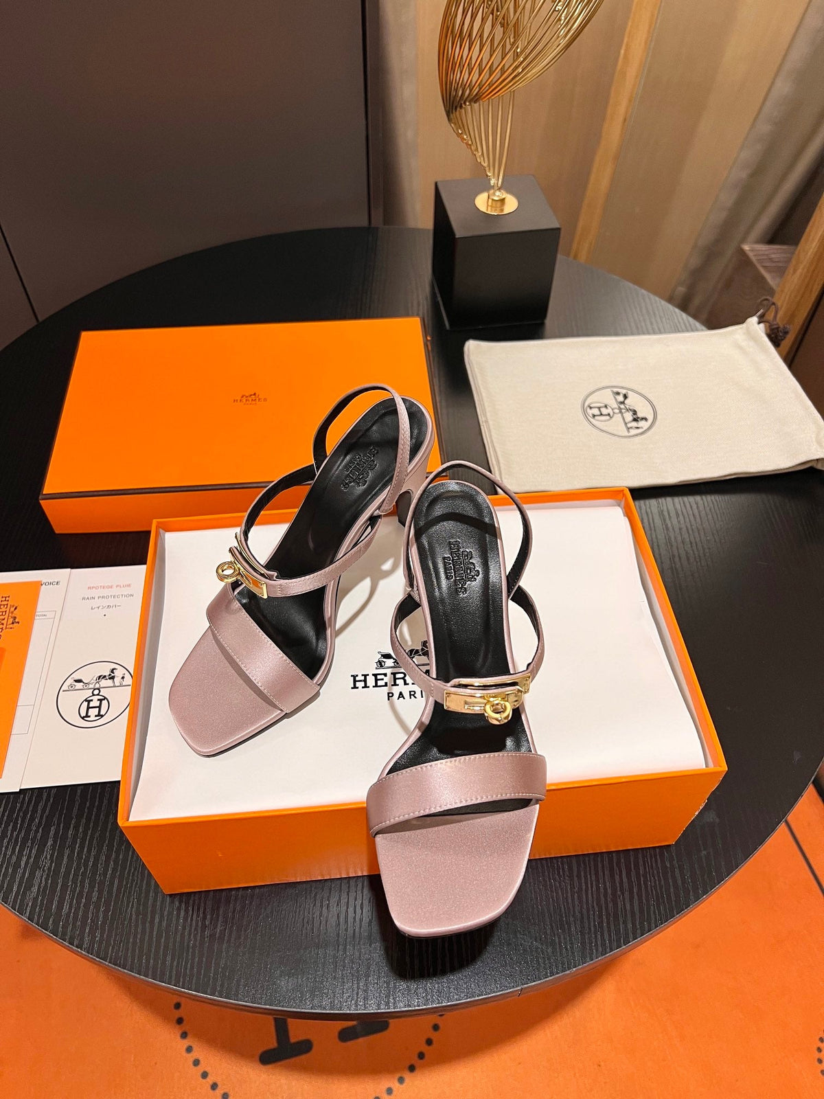 Hermes Glamour 70 Sandals