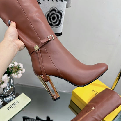 Fendi Delfina Knee High Boots