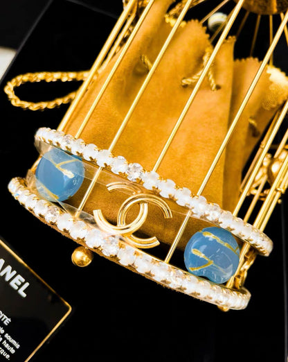 Chanel Luxury Leather Gold Handbag Style 12 Rovelle Bags