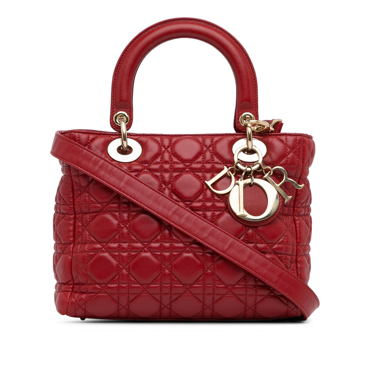 Dior Lady Dior Quilted Leather Handbag Rovelle Bags