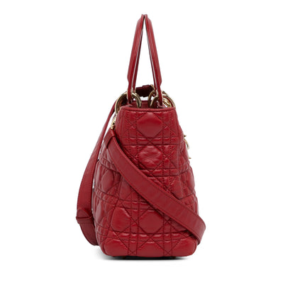 Dior Lady Dior Quilted Leather Handbag Rovelle Bags
