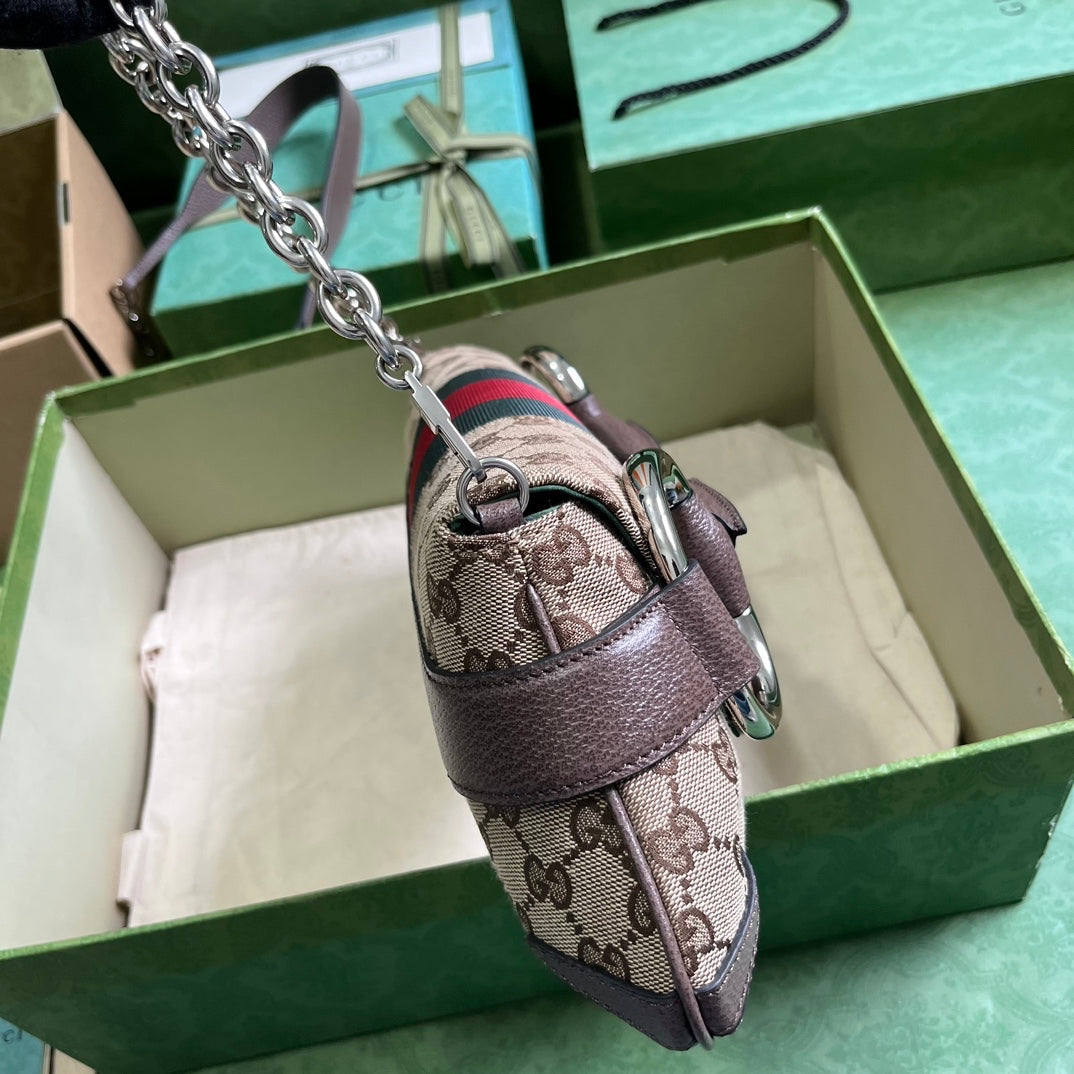 Gucci Horsebit Chain Medium Shoulder Bag