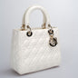 Dior Lady Dior Leather Handbag Style 115 Rovelle Bags