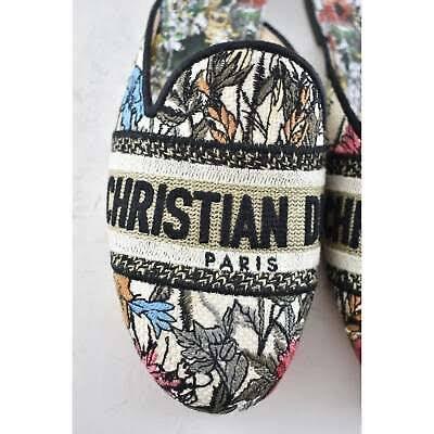 Christian Dior off Mule Mille Fleurs Backless slides