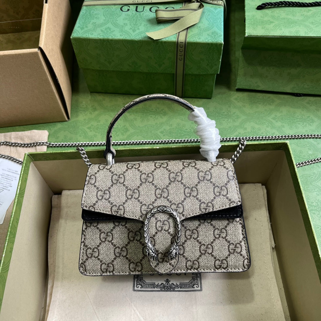 Gucci Mini Top Handle Dionysus  Bag