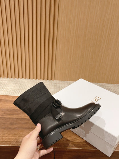 Christian Dior  D Major Ankle Boots
