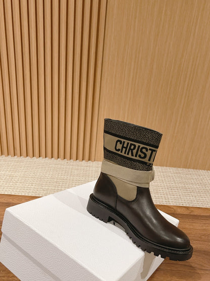 Christian Dior  D Major Ankle Boots