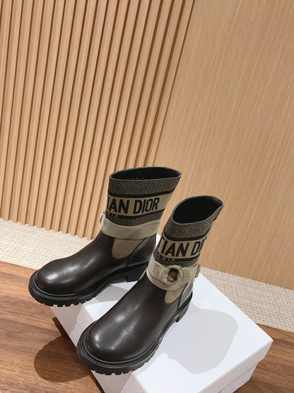 Christian Dior  D Major Ankle Boots