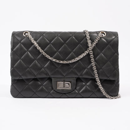 Chanel 2 55 Reissue Flap Black Calfskin Leather Rovelle Bags