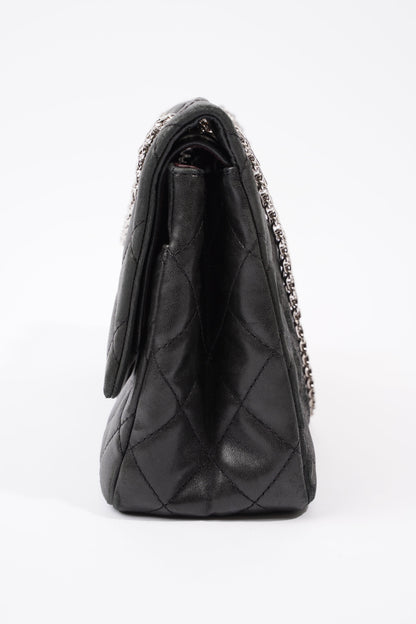Chanel 2 55 Reissue Flap Black Calfskin Leather Rovelle Bags