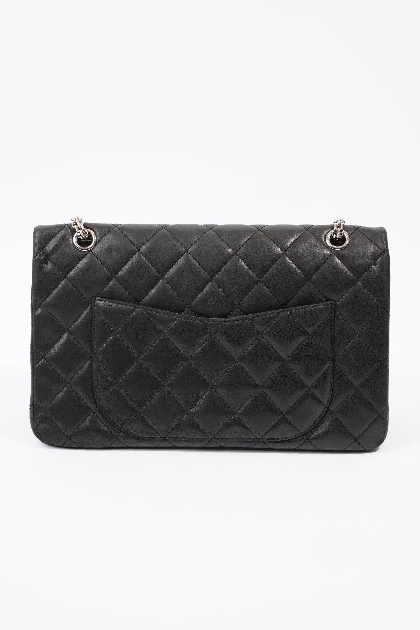 Chanel 2 55 Reissue Flap Black Calfskin Leather Rovelle Bags