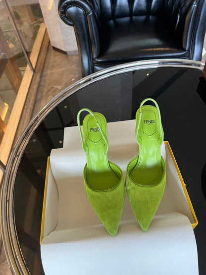 Fendi First Heel Slingbacks