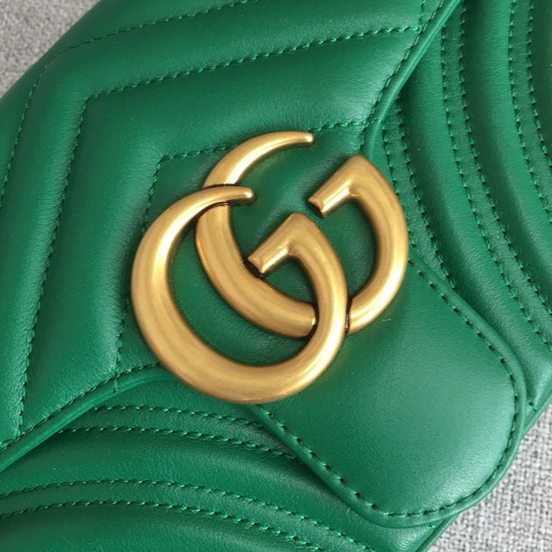 Gucci Marmont Small Matelassé Shoulder Bag