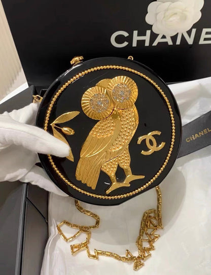 Chanel Luxury Leather Black Handbag Style 8 Rovelle Bags