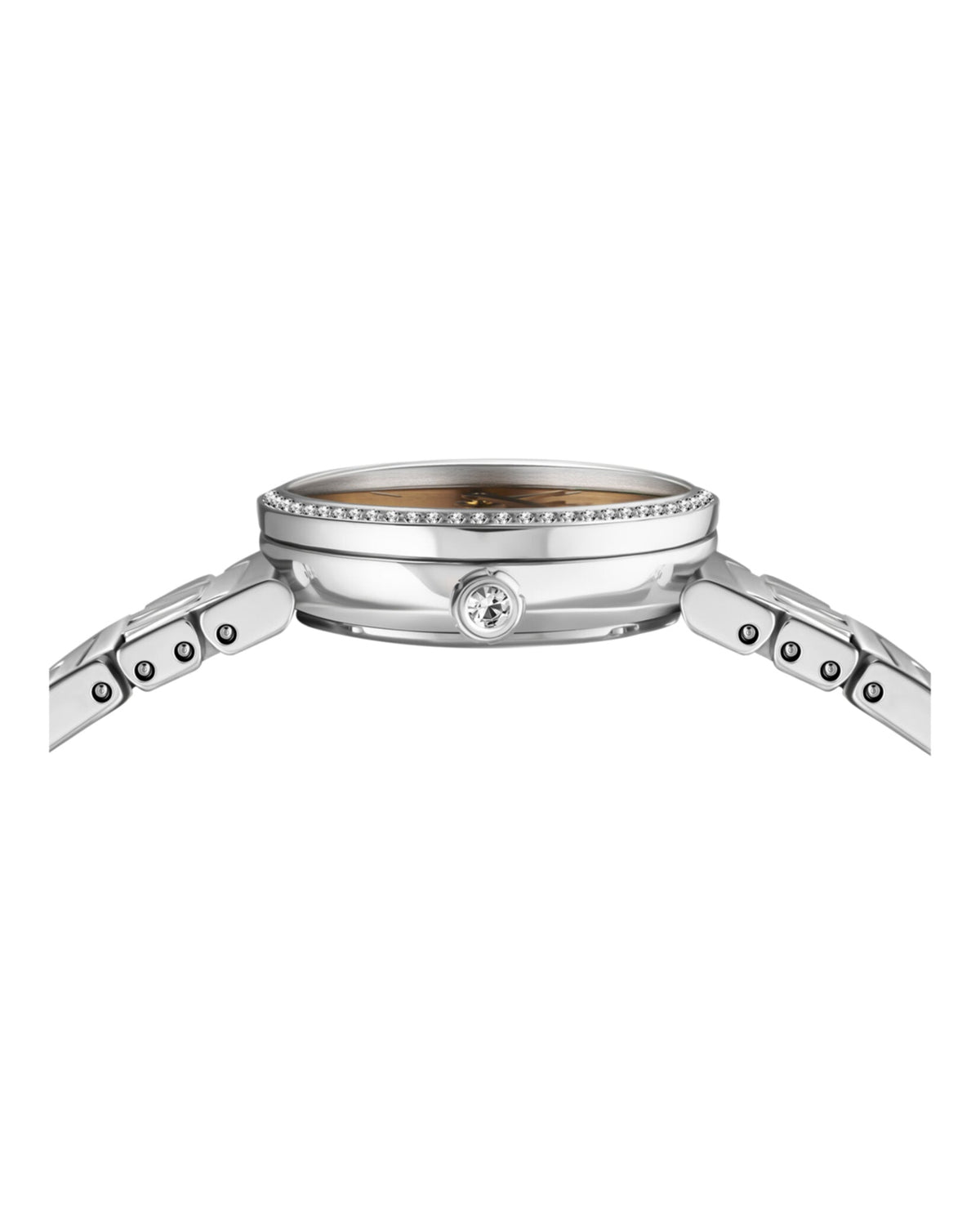 Fendi Womens Stainless Steel 19mm Bracelet Fashion Watch Rovelle Bags