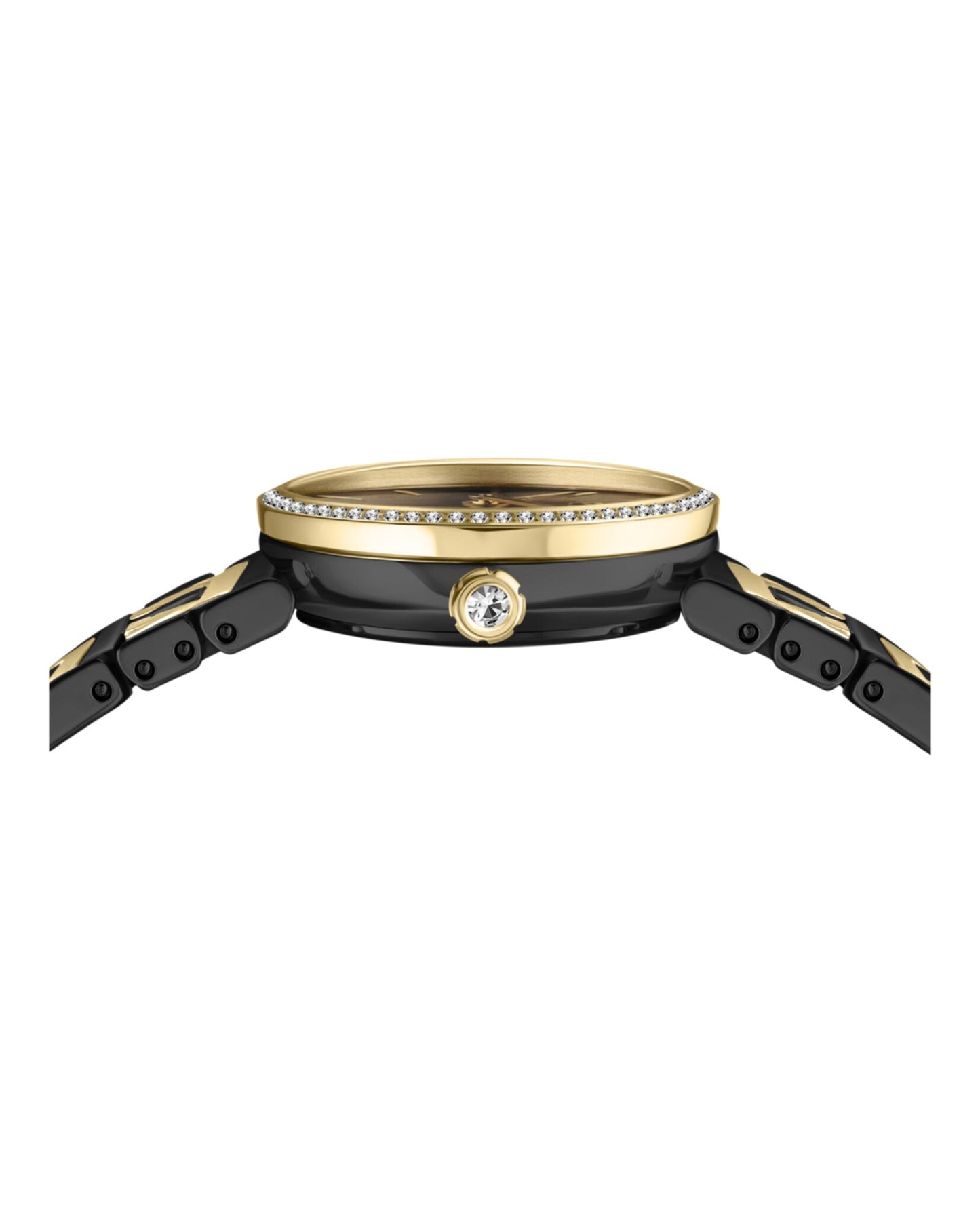 Fendi Womens Forever Fendi Two Tone 19mm Bracelet Fashion Watch Rovelle Bags
