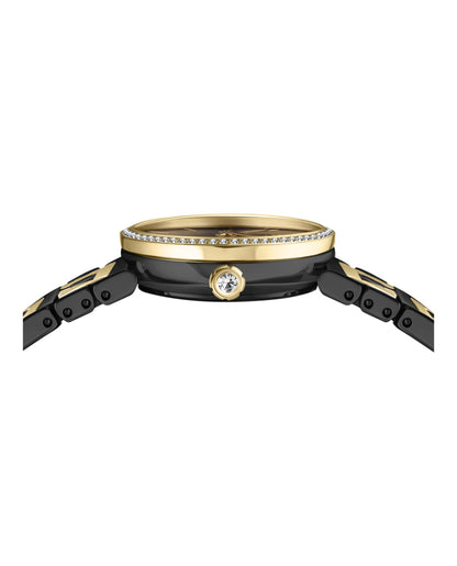 Fendi Womens Forever Fendi Two Tone 19mm Bracelet Fashion Watch Rovelle Bags