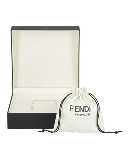 Fendi Womens Forever Fendi Two Tone 19mm Bracelet Fashion Watch Rovelle Bags