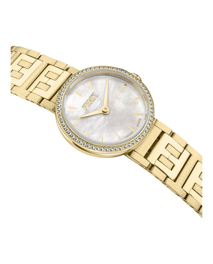 Fendi Womens Gold 19mm Bracelet Fashion Watch Rovelle Bags