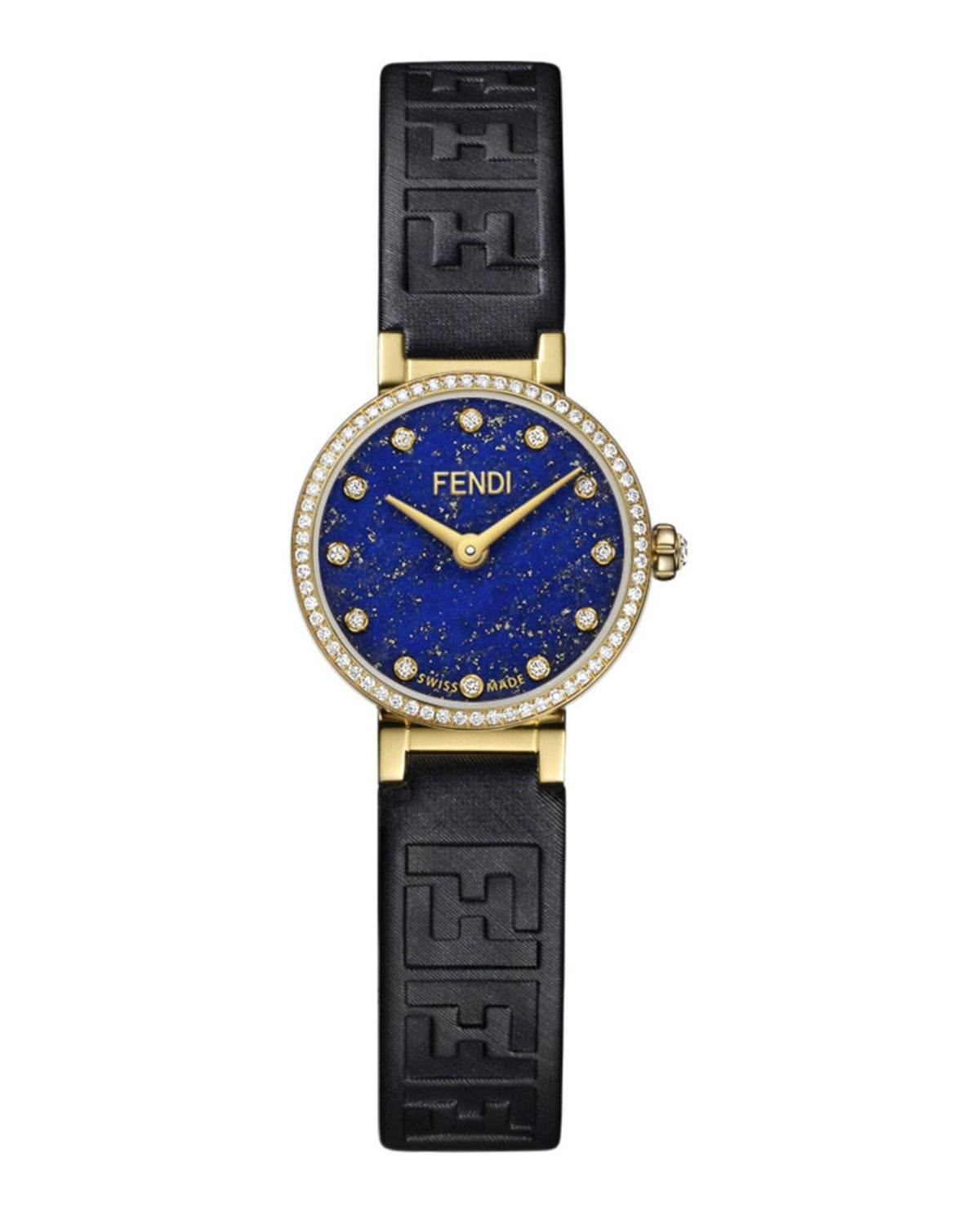Fendi Womens Gold 19mm Strap Fashion Watch Rovelle Bags