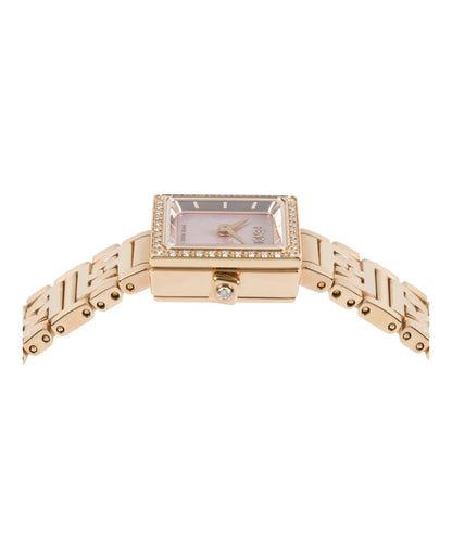 Fendi Womens Rose Gold 16mm Bracelet Fashion Watch Rovelle Bags