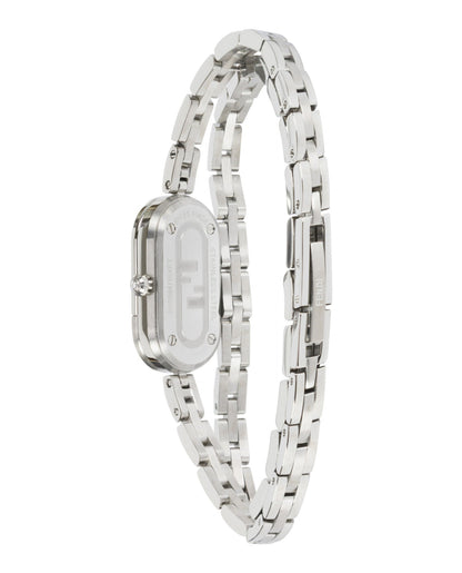 Fendi Womens Stainless Steel 14.8mm Bracelet Fashion Watch Rovelle Bags