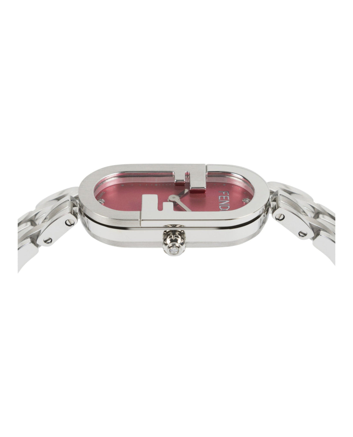 Fendi Womens Stainless Steel 14.8mm Bracelet Fashion Watch Rovelle Bags