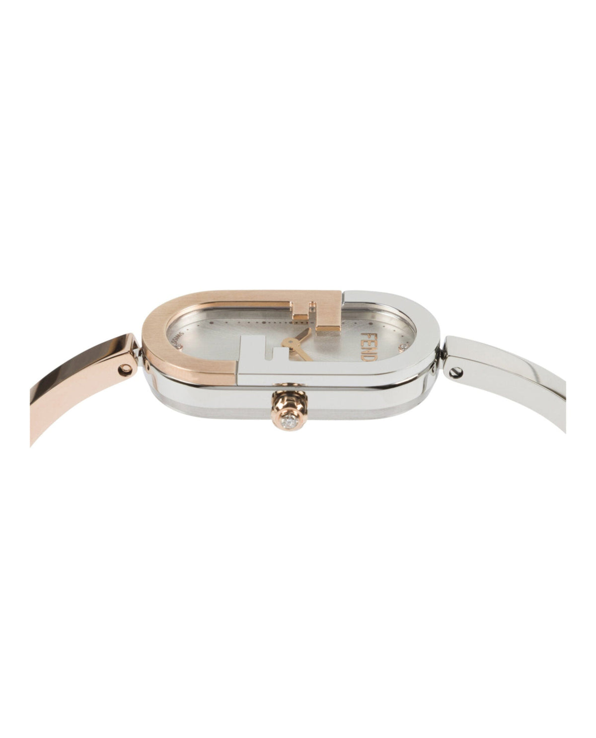Fendi Womens Two Tone 14.8mm Bracelet Fashion Watch Rovelle Bags