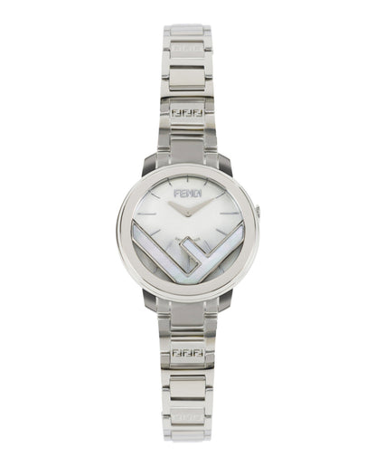 Fendi Womens Stainless Steel 28mm Bracelet Fashion Watch Rovelle Bags