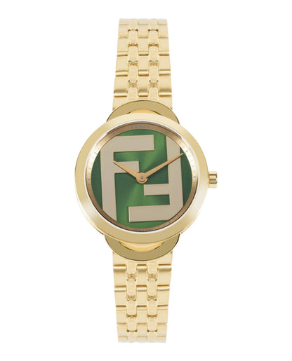 Fendi Womens Gold 30mm Bracelet Fashion Watch Rovelle Bags