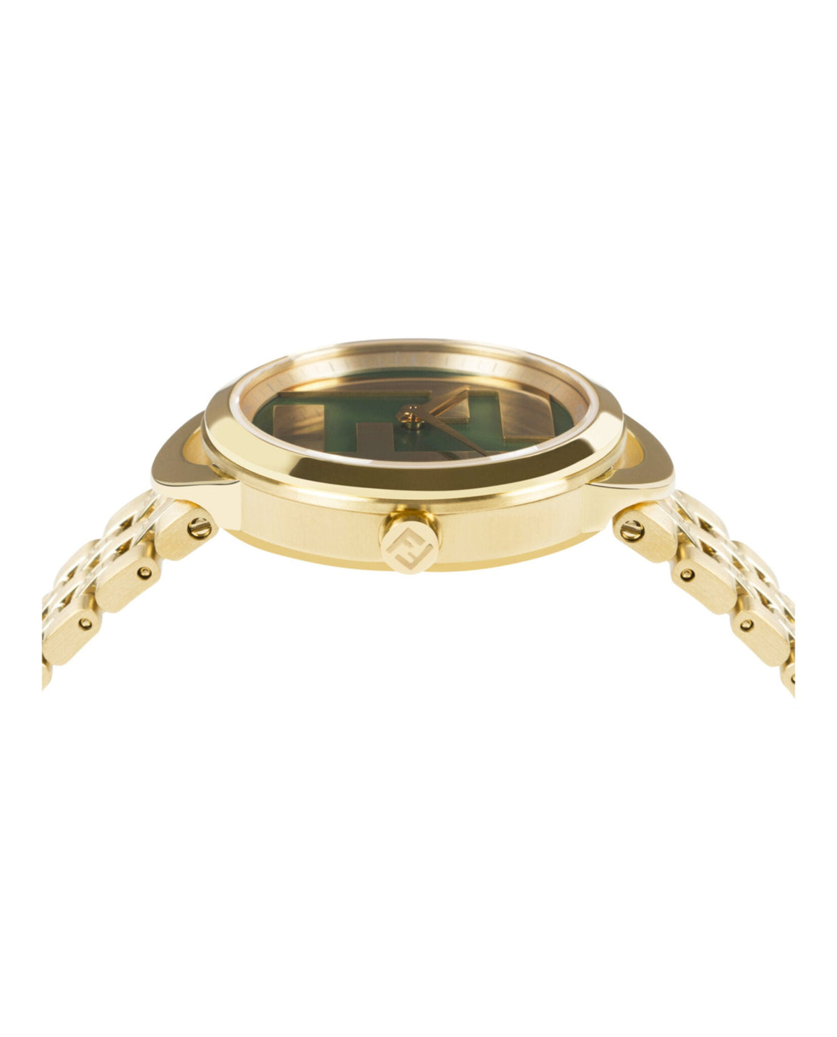 Fendi Womens Gold 30mm Bracelet Fashion Watch Rovelle Bags