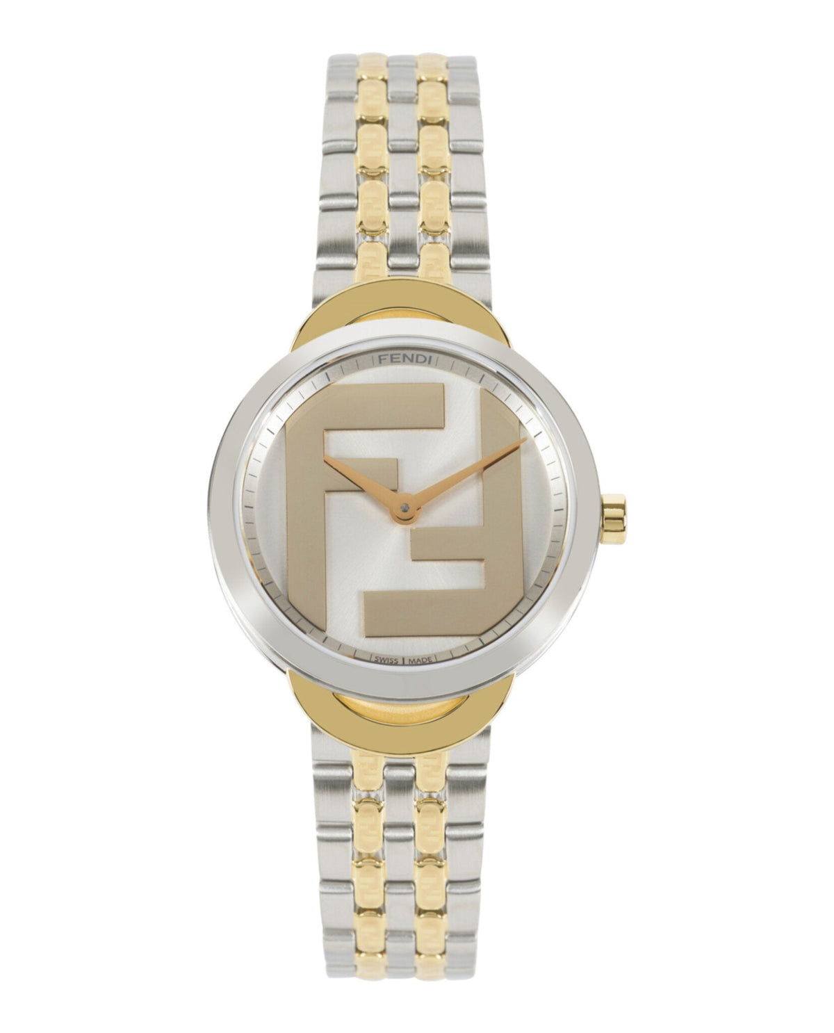 Fendi Womens Two Tone 30mm Bracelet Fashion Watch Rovelle Bags