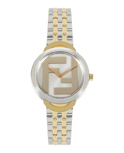 Fendi Womens Two Tone 30mm Bracelet Fashion Watch Rovelle Bags