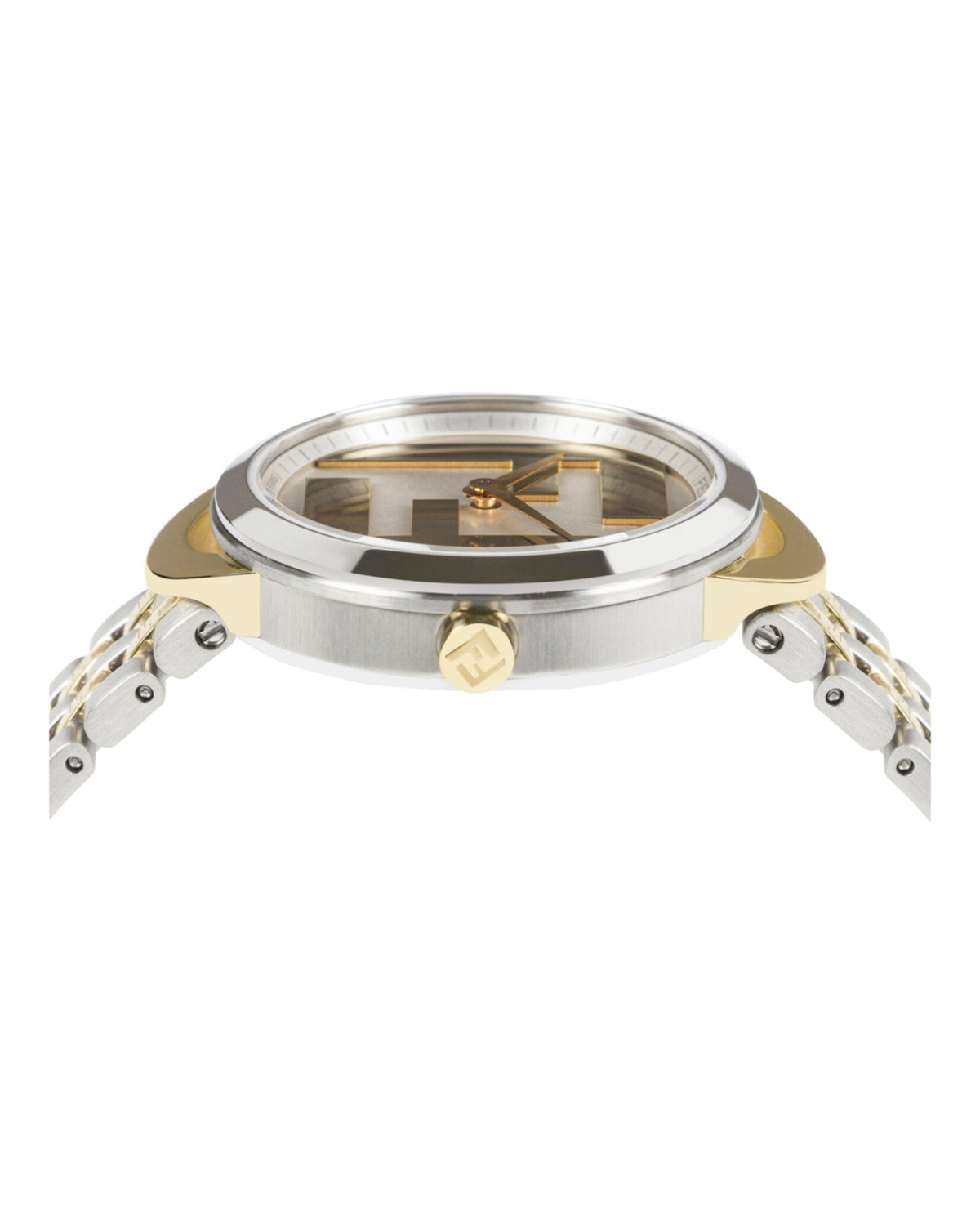 Fendi Womens Two Tone 30mm Bracelet Fashion Watch Rovelle Bags