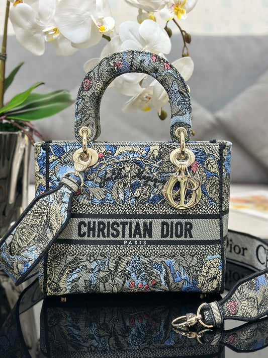 Christian Dior Medium Lady D Lite Bag
