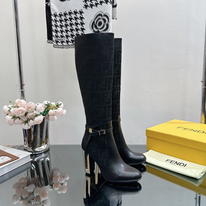 Fendi Delfina Knee High Boots