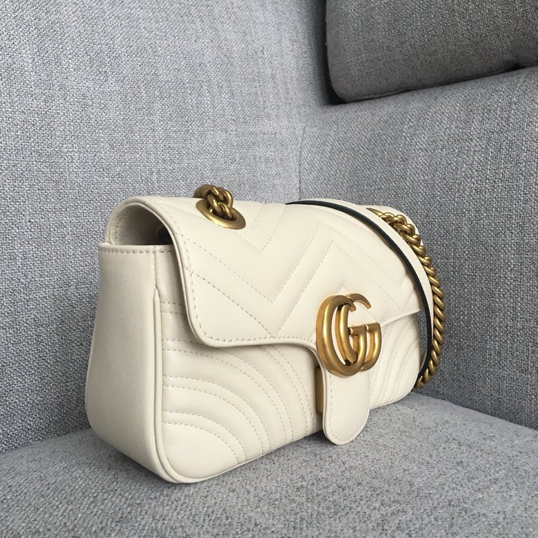 Gucci Marmont Small Matelassé Shoulder Bag