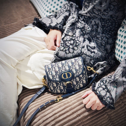 Christian Dior Oblique Jacquard Small Bobby Bag Tws Rovelle Bags