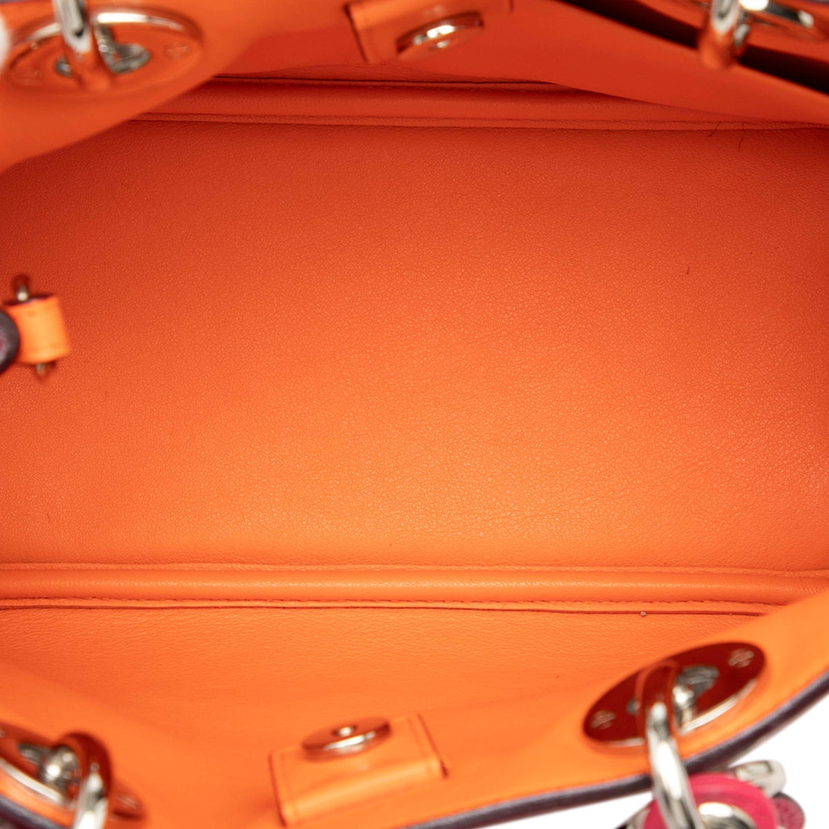 Pink Dior Mini Leather Diorissimo Satchel Rovelle Bags