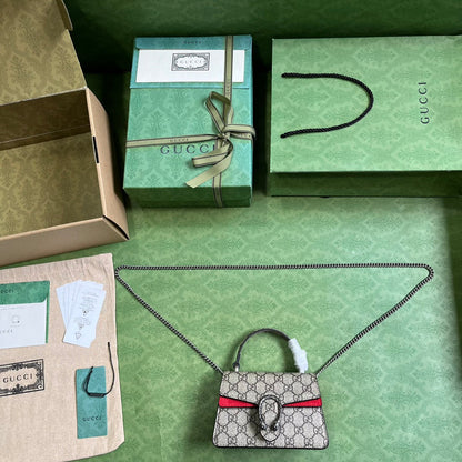 Gucci Mini Top Handle Dionysus  Bag