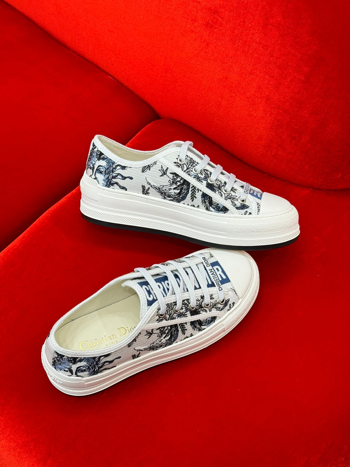 Christian Dior  Walk N Dior Platform Sneakers
