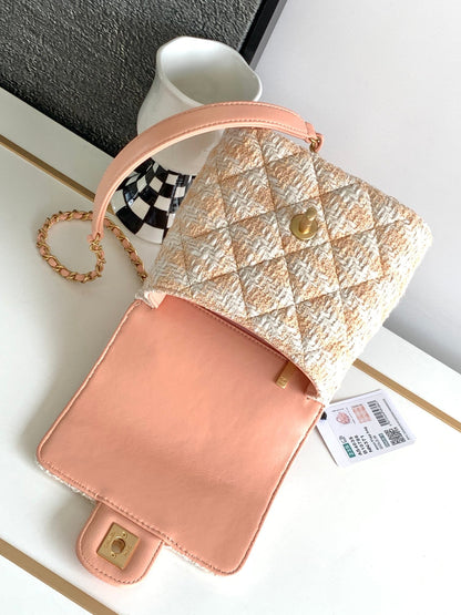 Chanel Mini Flap Bag With Top Handle
