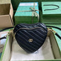 Gucci Interlocking G Mini Heart Shoulder Bag