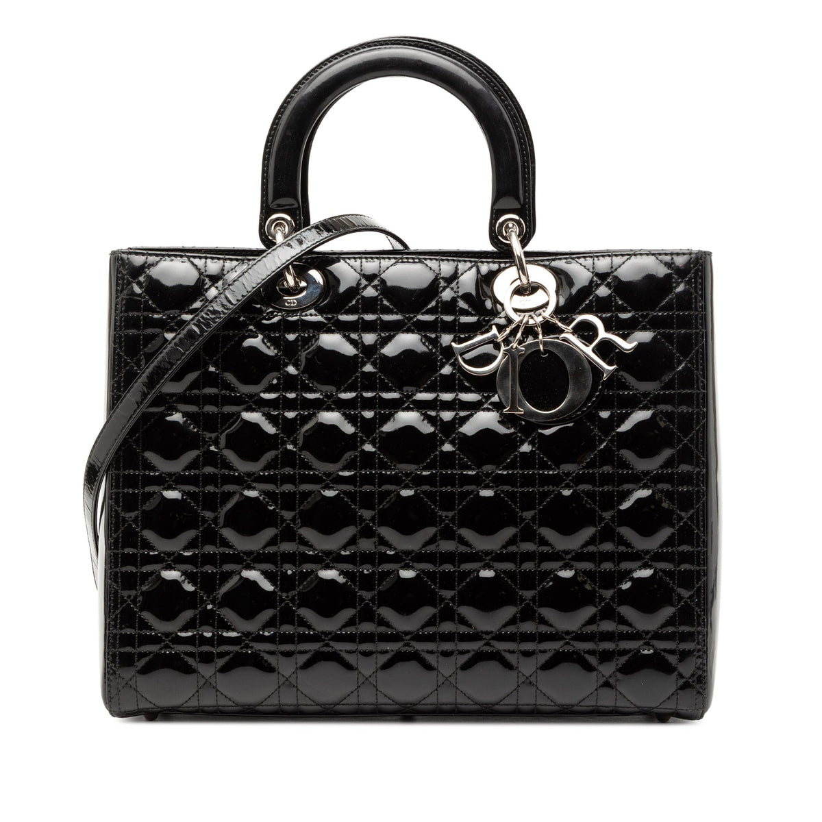 Dior Lady Dior Cannage Black Handbag Style 5 Rovelle Bags