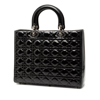 Dior Lady Dior Cannage Black Handbag Style 5 Rovelle Bags