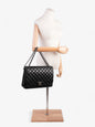 Chanel Classic Double Flap Black Lambskin Leather Maxi Rovelle Bags