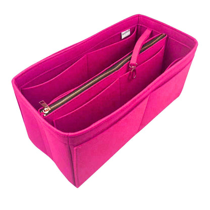 Organizer for [Sunshine Mini, Fendi] Bag Insert (Felt, with Detachable Zip Pouch) Rovelle Bags
